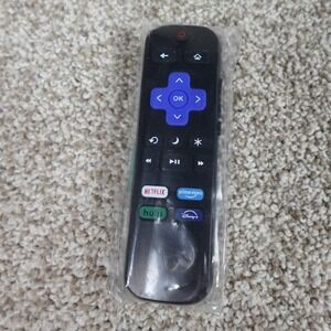 Roku Remote with TV Controls and Netflix Hulu Disney+ Prime Video Buttons